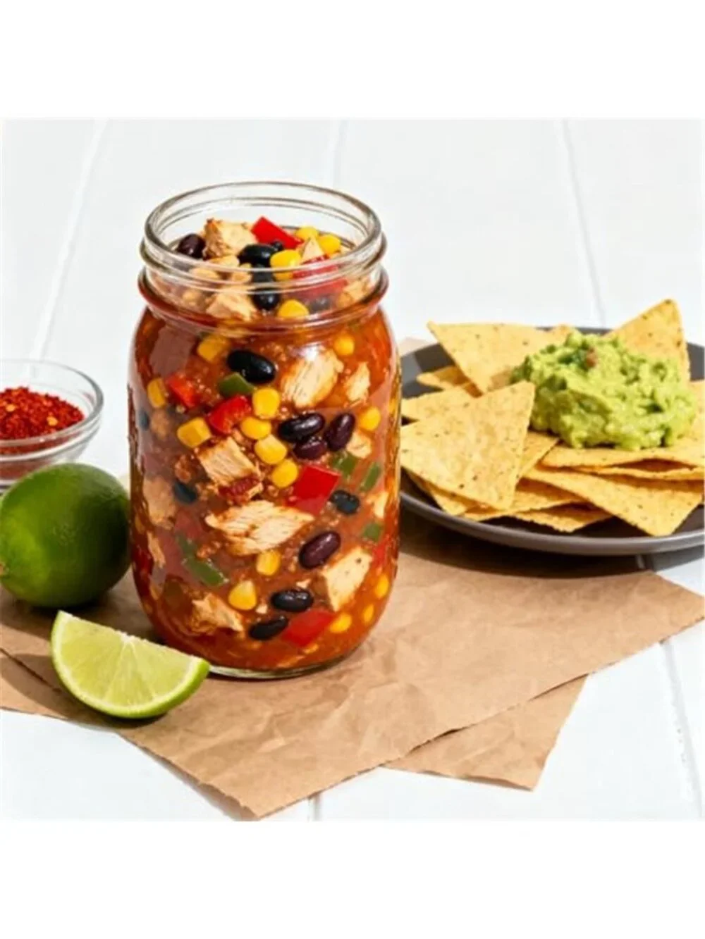 Wide Mouth Mason Jars 32 oz with Lids 2 Pcs, Quart Mason Jars with Seal Band